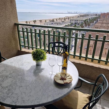 Apartamento Primera Linea De Playa Patacona فالنسيا المظهر الخارجي الصورة
