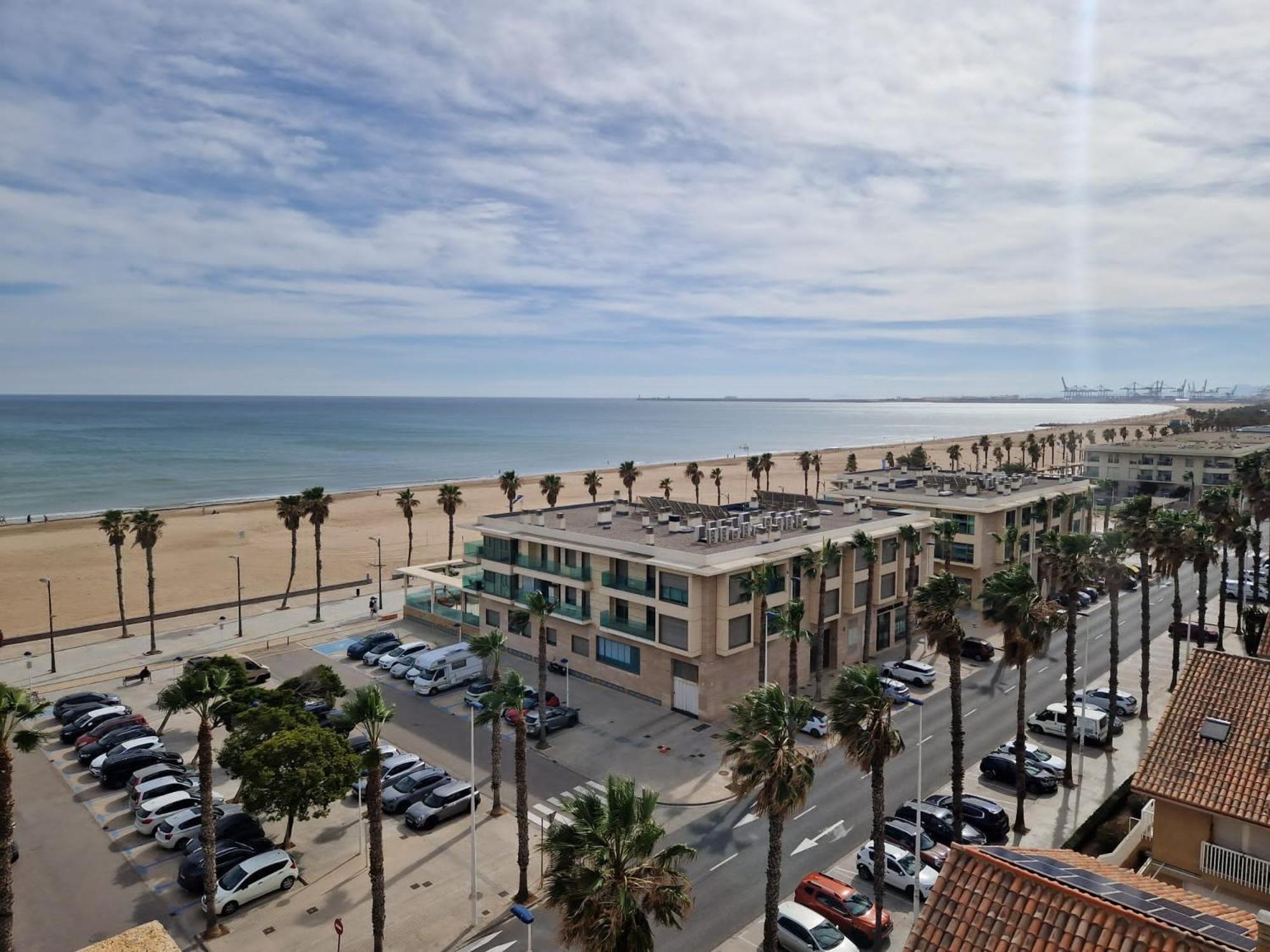 Apartamento Primera Linea De Playa Patacona فالنسيا المظهر الخارجي الصورة