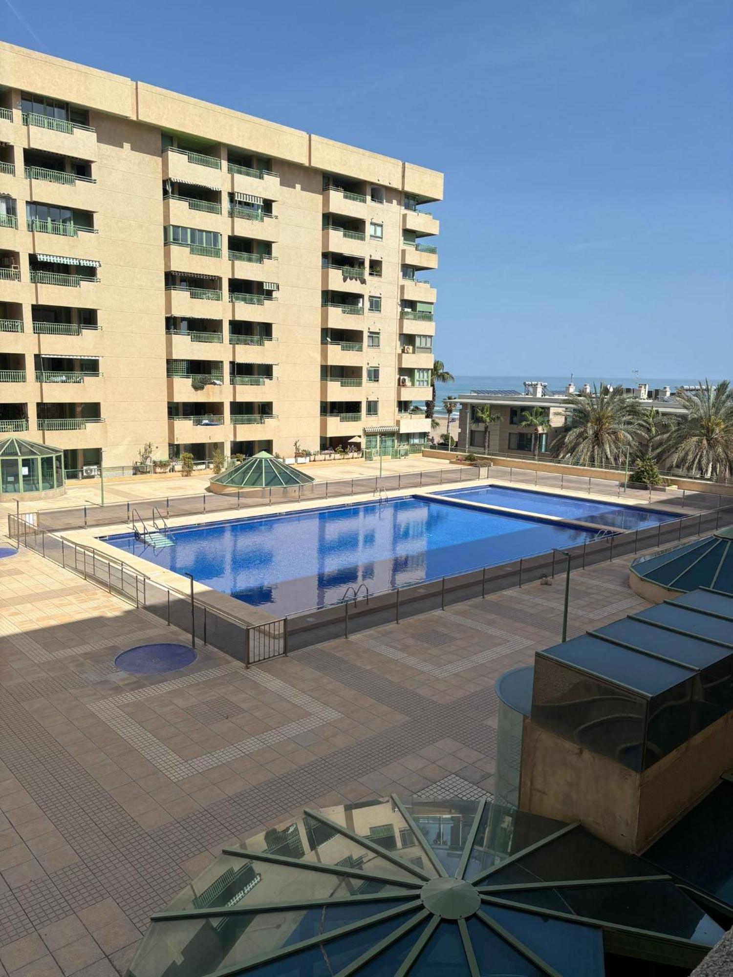 Apartamento Primera Linea De Playa Patacona فالنسيا المظهر الخارجي الصورة