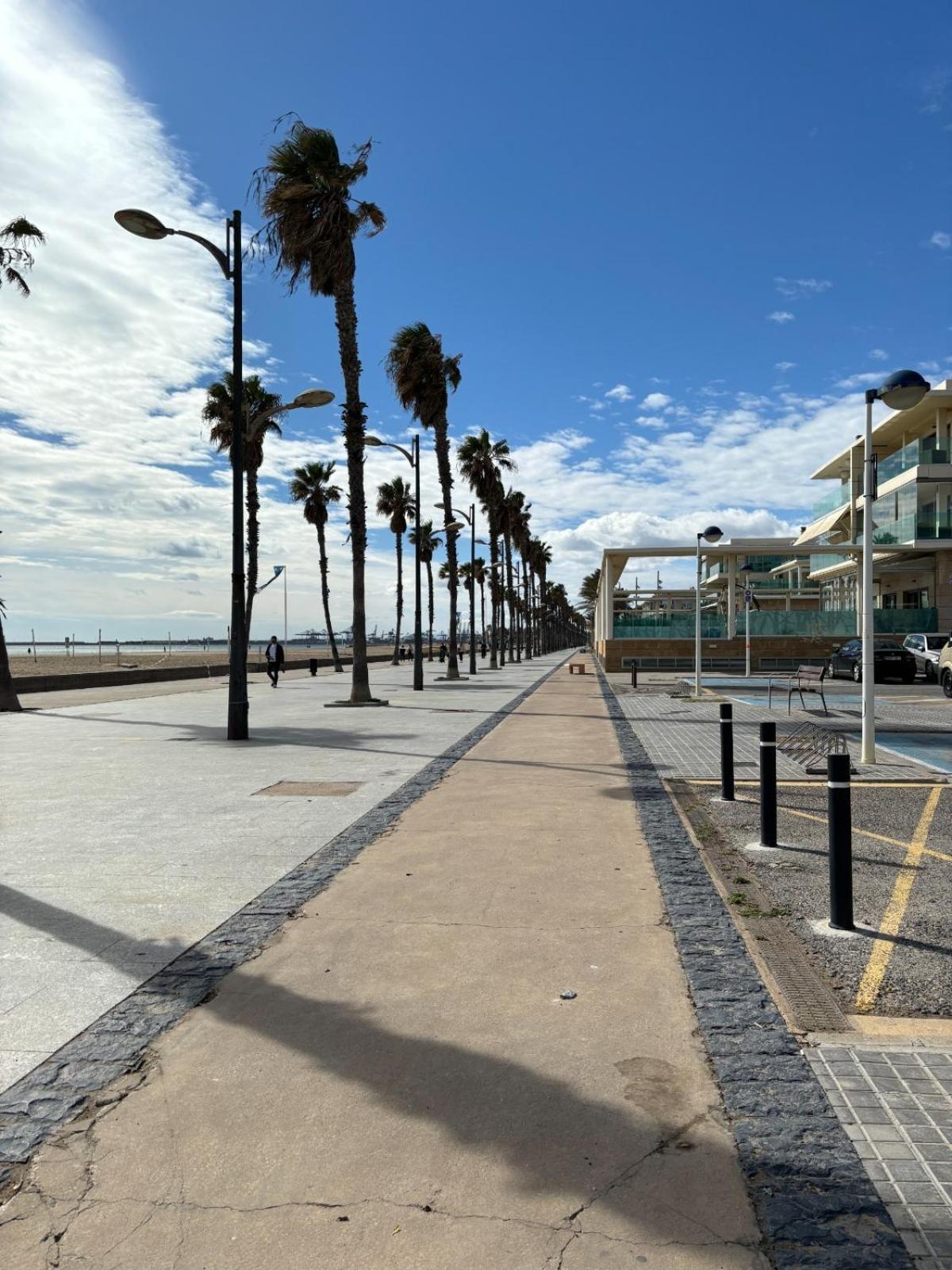 Apartamento Primera Linea De Playa Patacona فالنسيا المظهر الخارجي الصورة