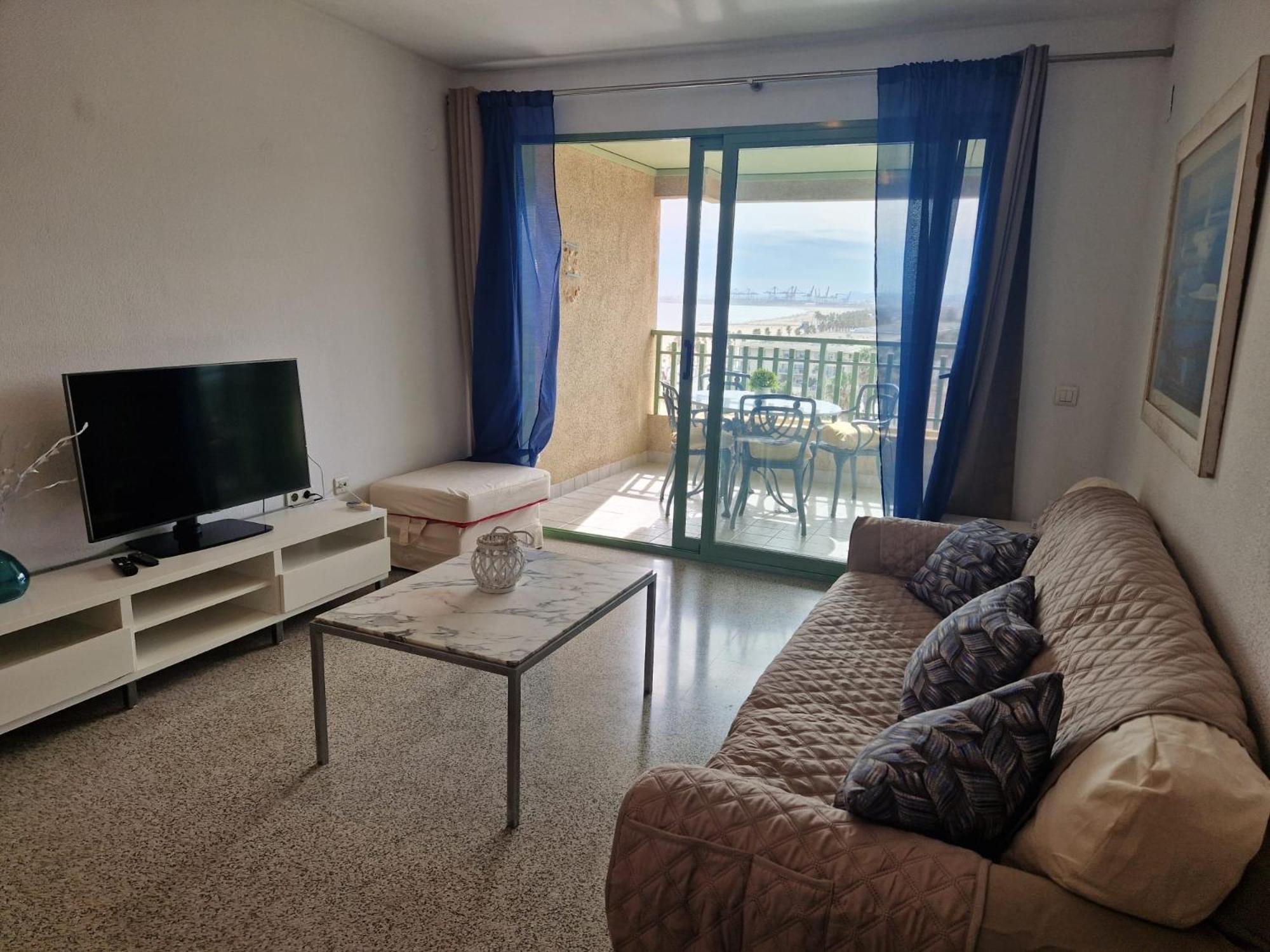 Apartamento Primera Linea De Playa Patacona فالنسيا المظهر الخارجي الصورة